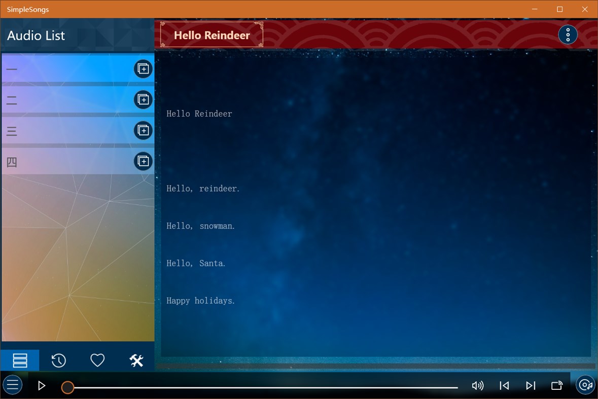 #1. 极简英文儿歌 (Windows) 由: IceSky