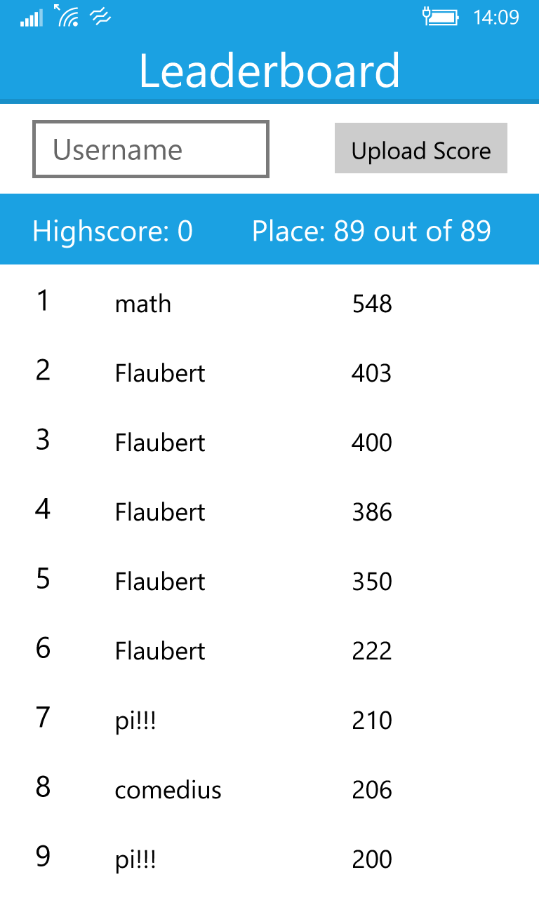 Captura 5 Pi Memory Quiz windows