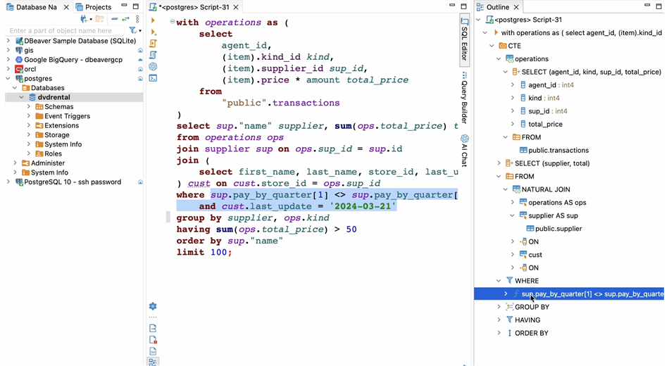 DBeaver Lite (Windows) Af: DBeaver Corp