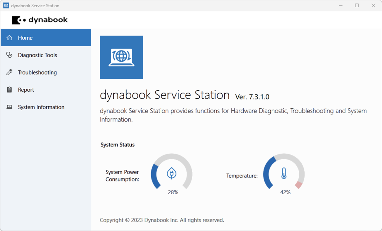 #1. dynabook Service Station (Windows) 由: Dynabook Inc.