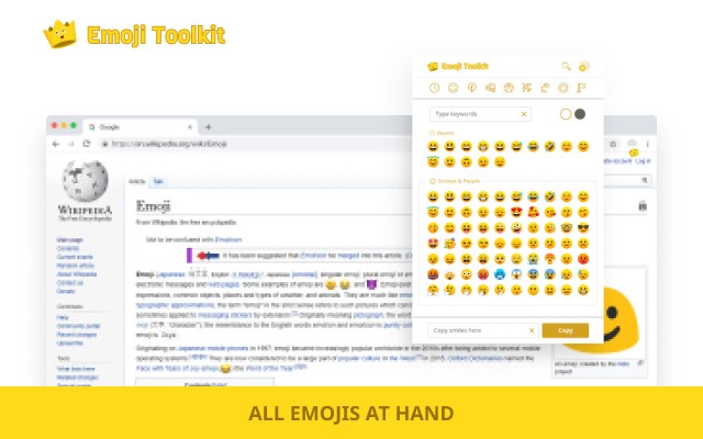 Emoji toolkit