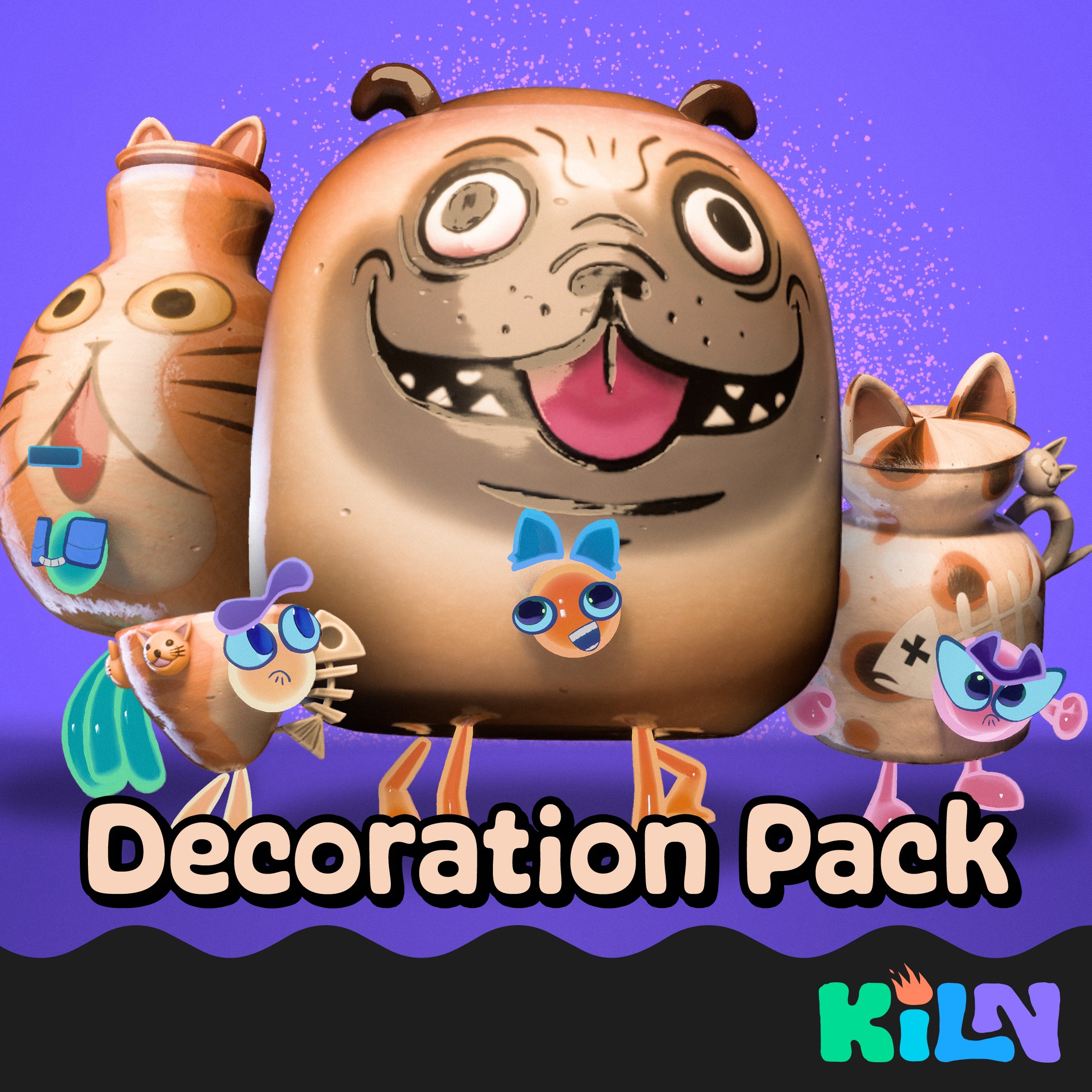 Cats & Dogs Decoration Pack