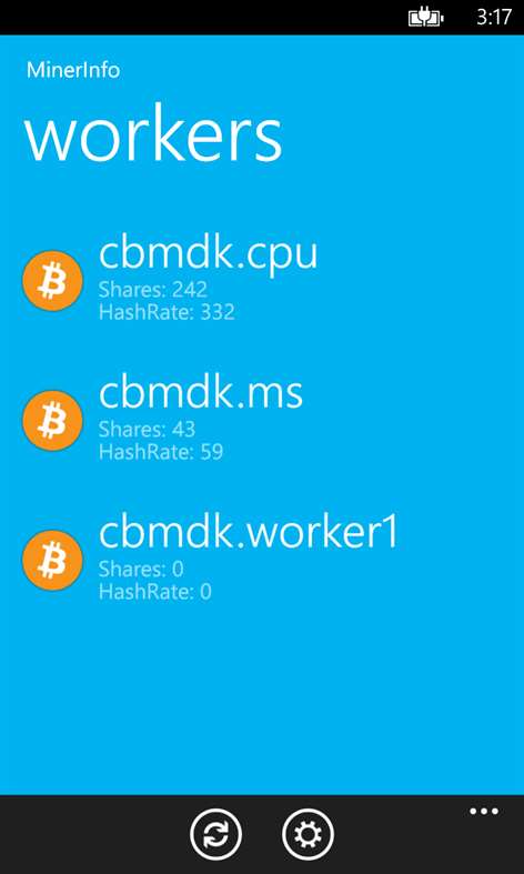 MinerInfo Screenshots 2