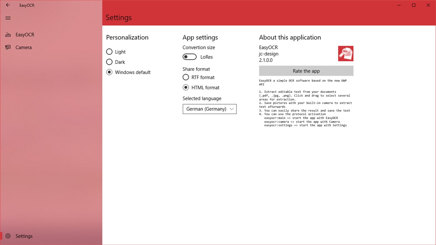 #5. EasyOCR (Windows) โดย: jc-design