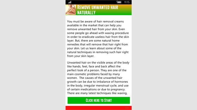 Get Remove Unwanted Hair Naturally Microsoft Store