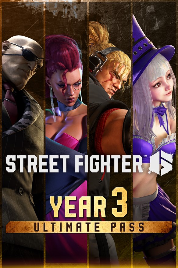 Street Fighter 6 - Year 3 Ultimate Pass Xbox Series X|S and Xbox One cover art
