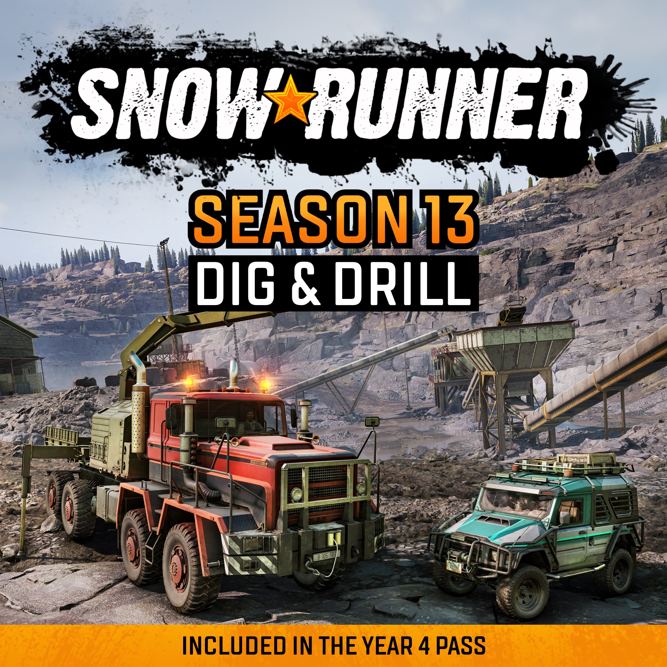 SnowRunner - Season 13: Dig and Drill (Windows)