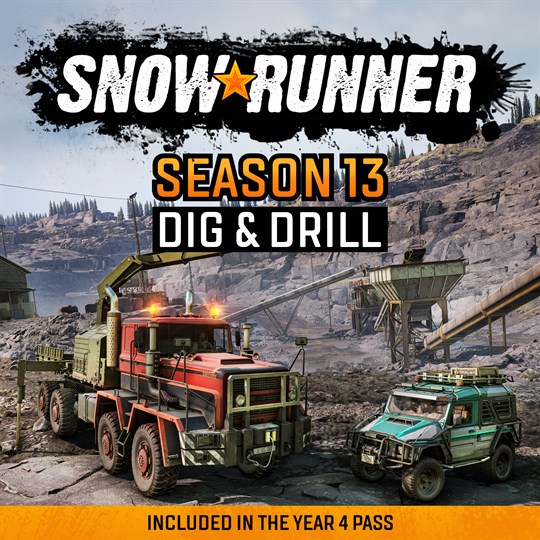 SnowRunner - Season 13: Dig & Drill for xbox