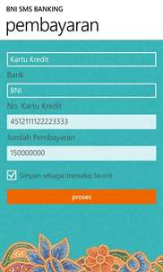 BNI SMS Banking screenshot 8