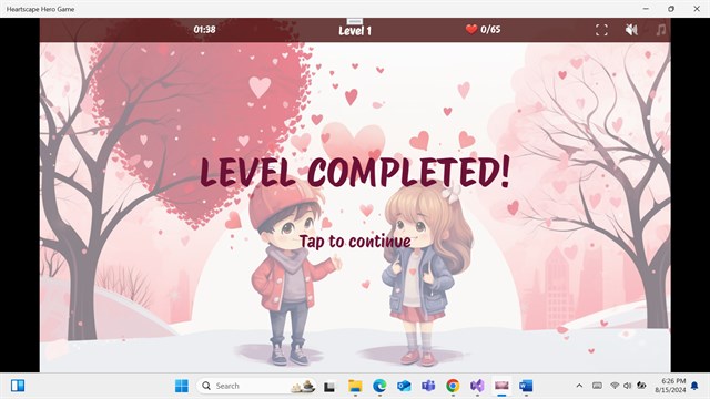 Heartscape Hero Game screenshot 4