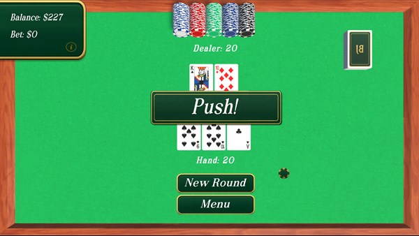 Blackjack Table - Classic Cards — 1