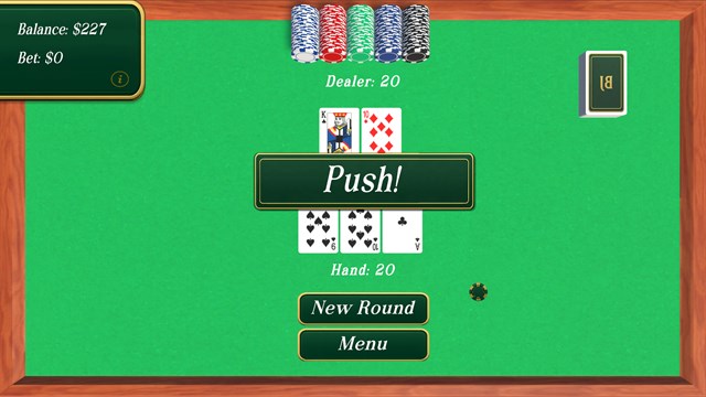 Blackjack Table - Classic Cards screenshot 1