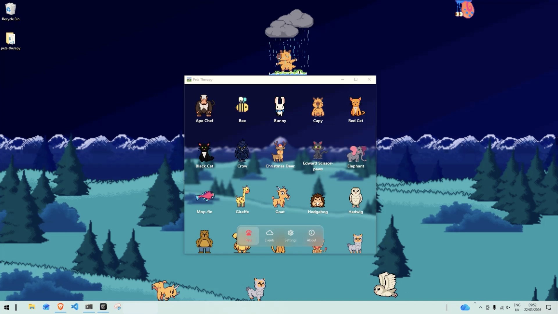 Pets Therapy - Desktop Pets screenshot