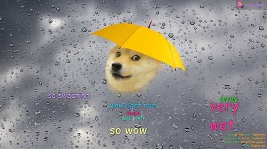 doge weather screenshot 1