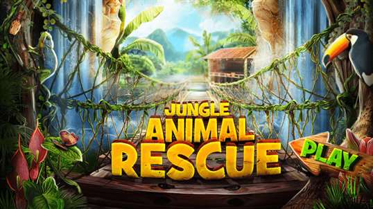 Hidden Object : Jungle Animal Rescue screenshot 1