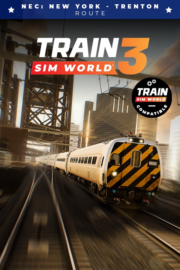Train Sim World 4 Compatible: NEC: New York - Trenton Xbox Series X|S and Xbox One cover art