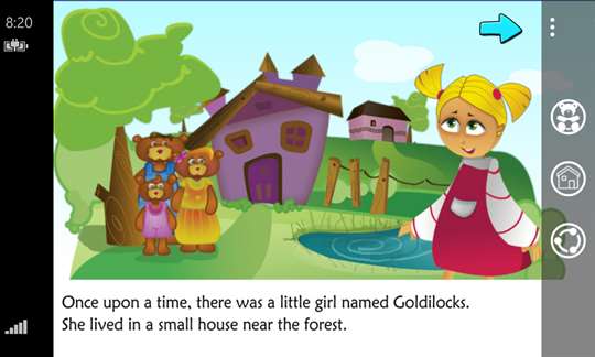 Goldilocks and The Three Bears Fairy Tale screenshot 1