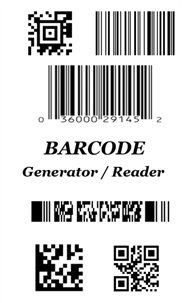 Barcode Generator/Reader screenshot 1