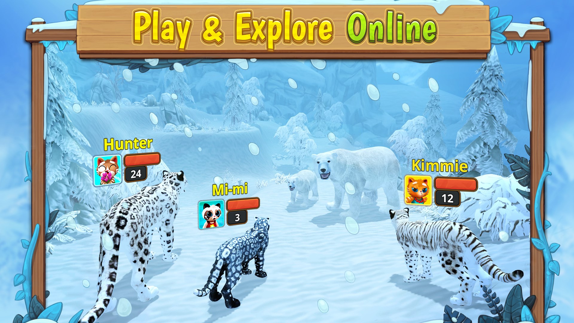 【图】Snow Leopard Family Sim Online(截图3)