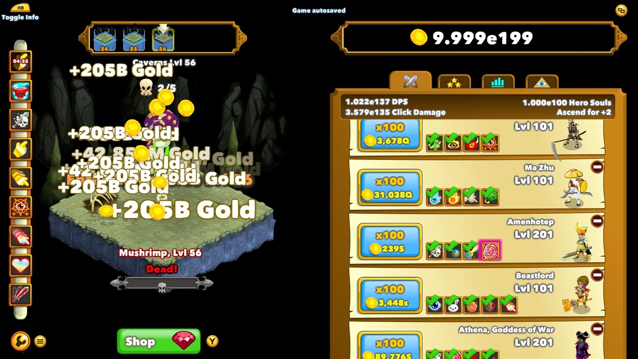 Clicker Heroes screenshot 7