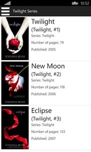 Twilight Novel Series screenshot 2