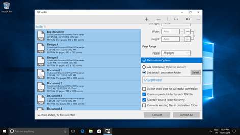PDF to JPG : The Batch PDF to Image Converter Screenshots 2