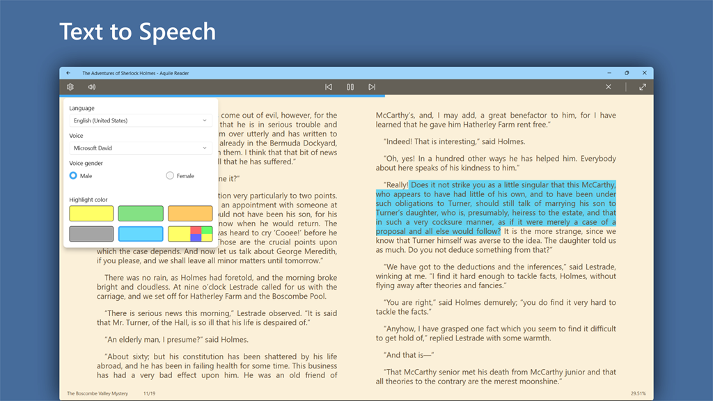 Aquile Reader - Modern epub ebook reader_7