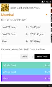 Indian Gold and Silver Prices screenshot 2