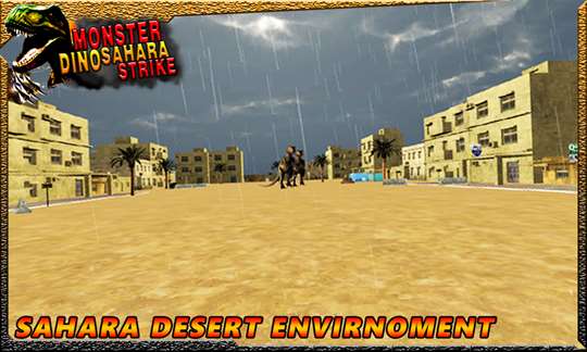 Dino Monster Sahara Strike screenshot 2