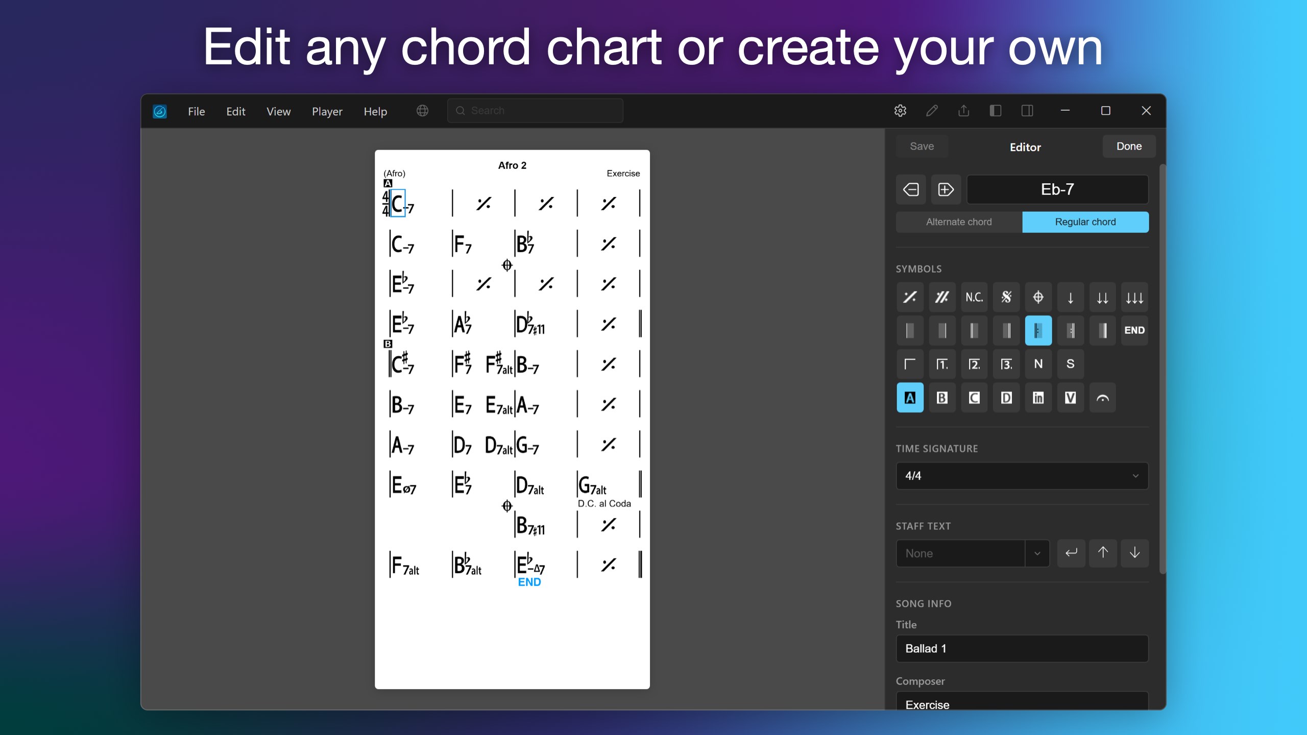 iReal Pro screenshot