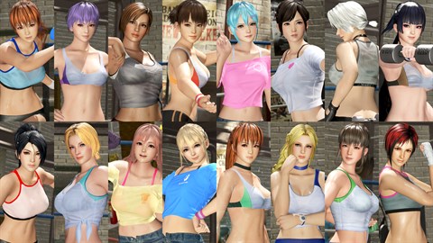 DOA6 Energy Up! Training Wear Set