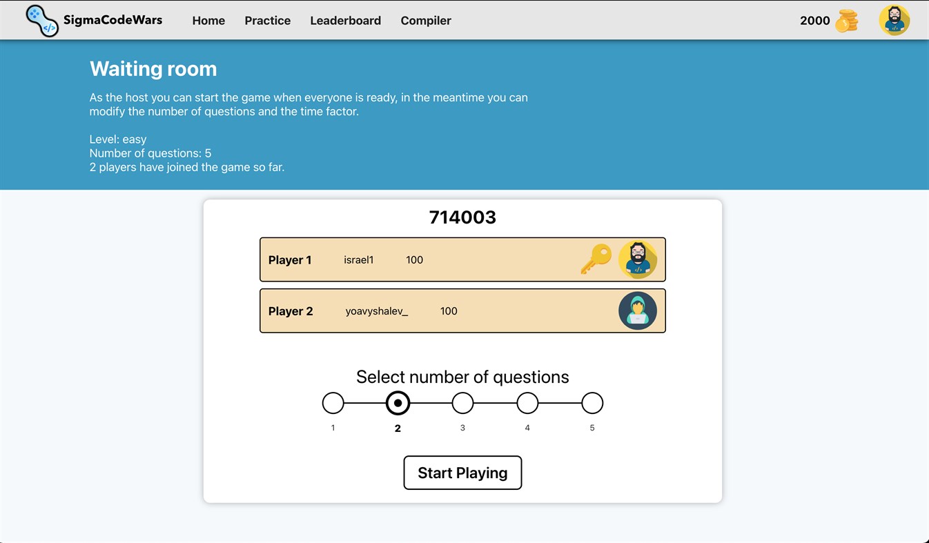 #3. Sigma - Code Wars (Windows) Ved: Eshqol Development