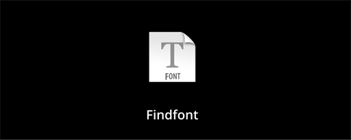 Font Finder marquee promo image