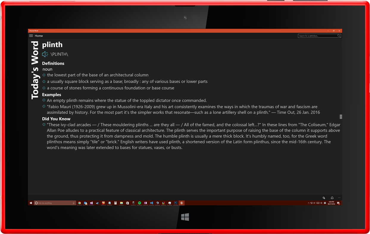 #1. Diurnal Word (Windows) 由: Manumit the Mind