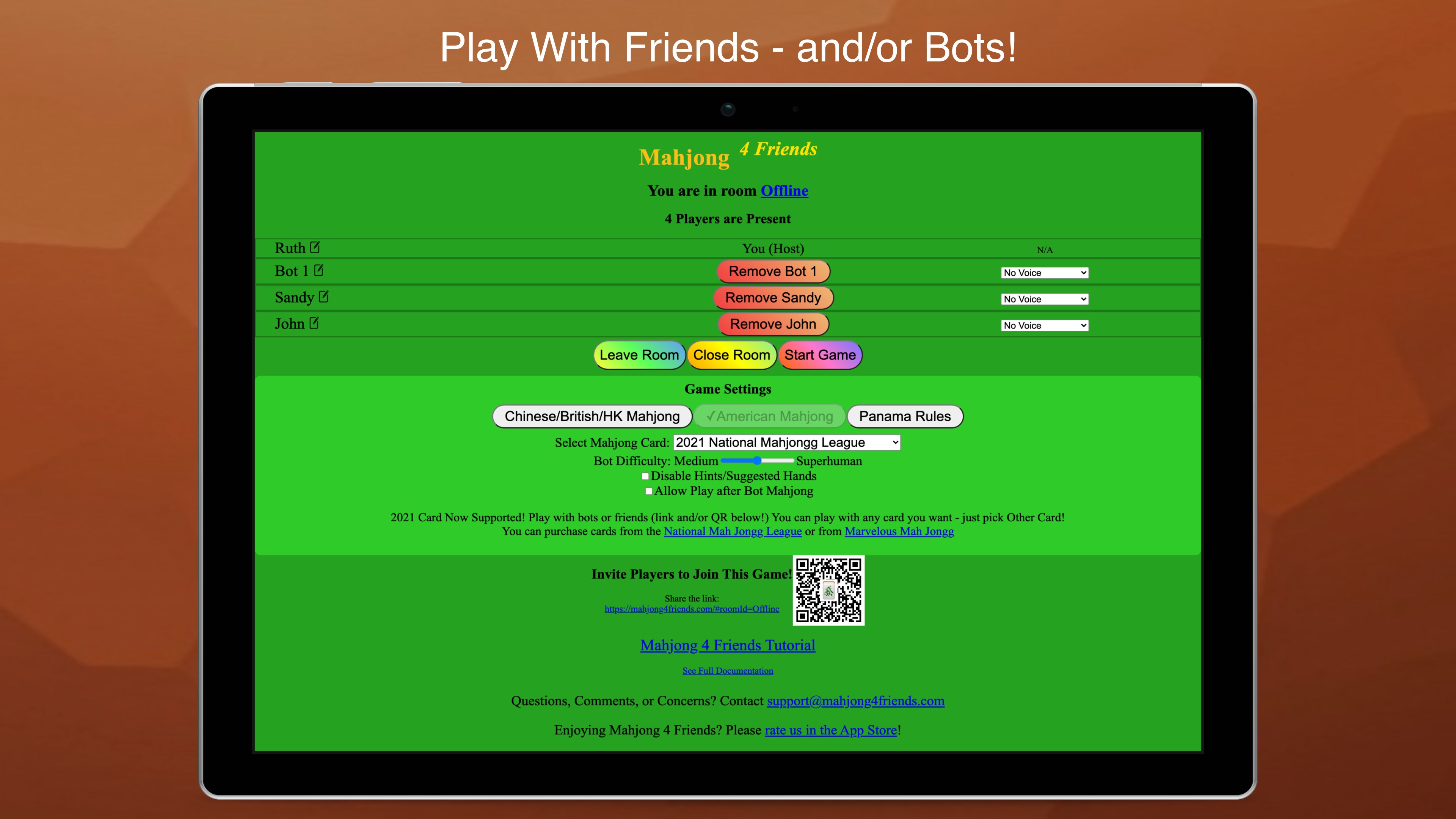 Playing Marvelous Mah Jongg online using Mahjong 4 Friends 