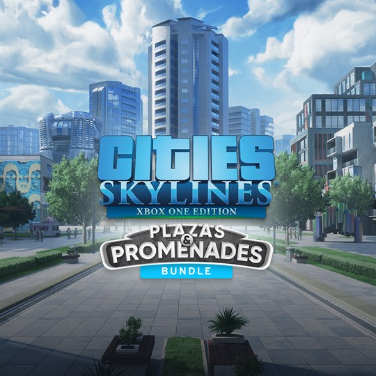 Cities: Skylines - Plazas & Promenades Bundle for xbox