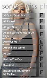 Christina Aguilera Music screenshot 3