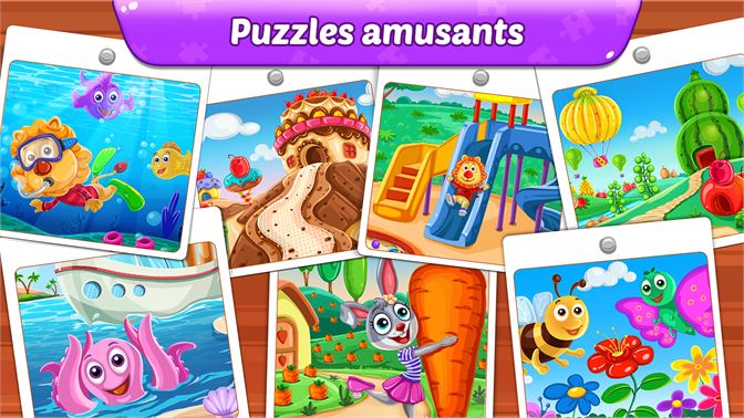 Animaux drôles # 2 - Puzzles pour enfants en bas âge – Microsoft Apps