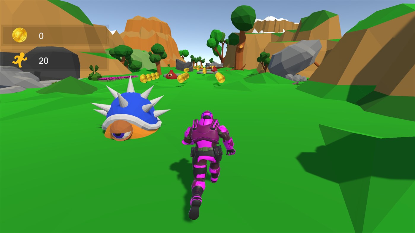 #2. Double Dash: Eternal Runners (Windows) Bởi: Dino­