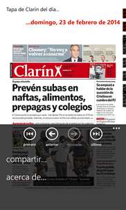 Tapas de Clarín screenshot 2