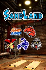 SAND LAND - Conjunto de calcomanías de Enemigo