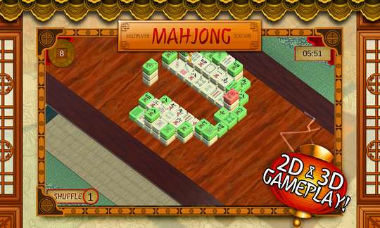 Multiplayer Mahjong Solitaire screenshot 4