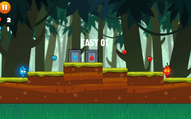 Red Boy And Blue Girl Forest Adventure Game