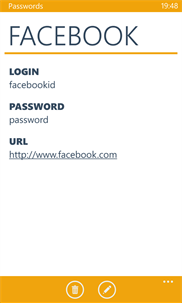 Passwords screenshot 4