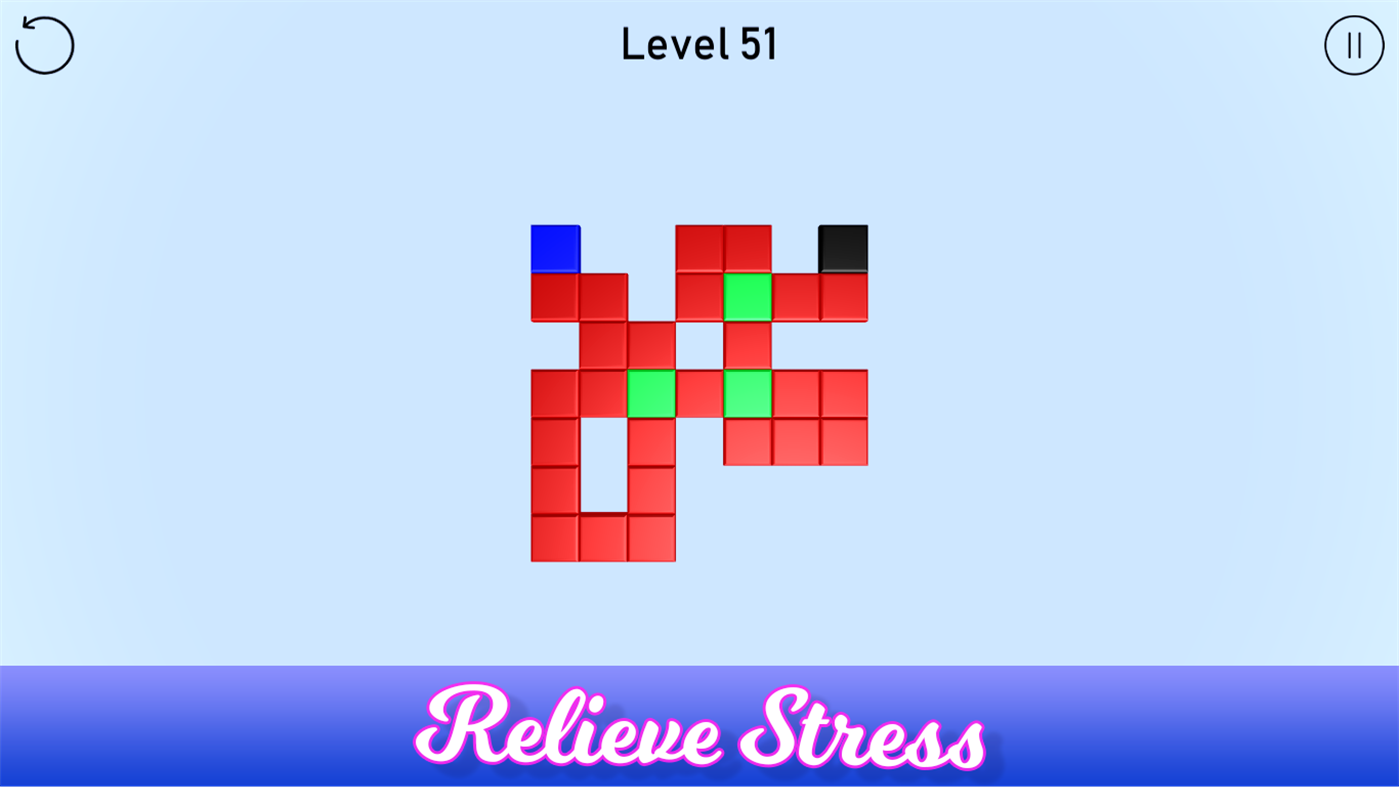 #3. Line Path Color Puzzle Game (Windows) 由: Margala Games