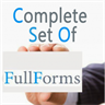 Short Forms to Full Forms- All Discipline Forms