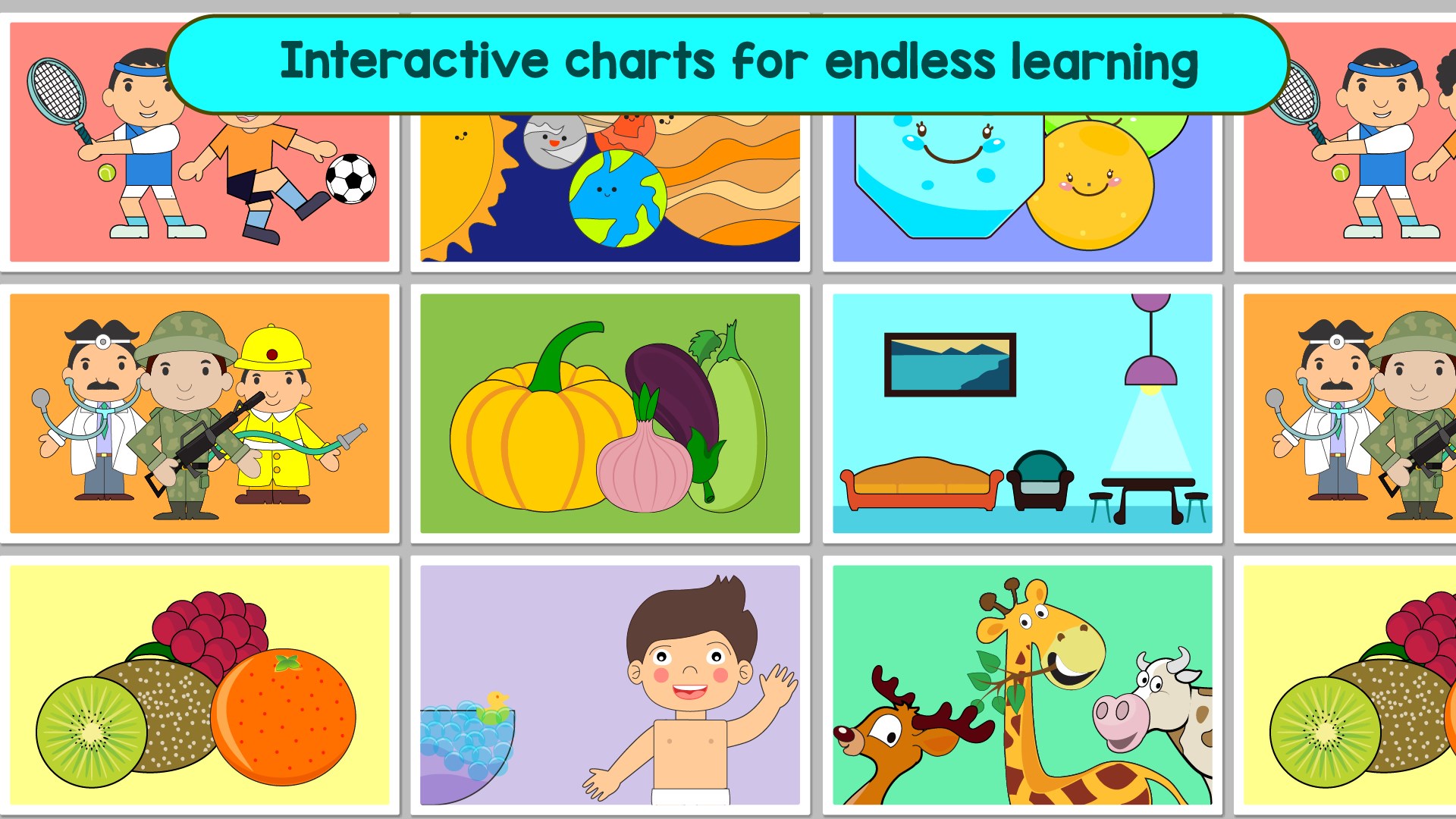 Interactive Charts For Kindergarten