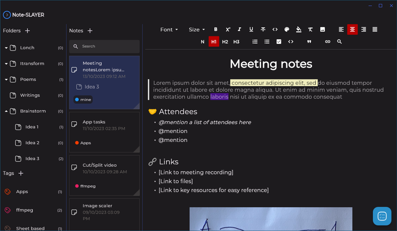 #2. Note-SLAYER (Windows) 来自: X-SLAYER