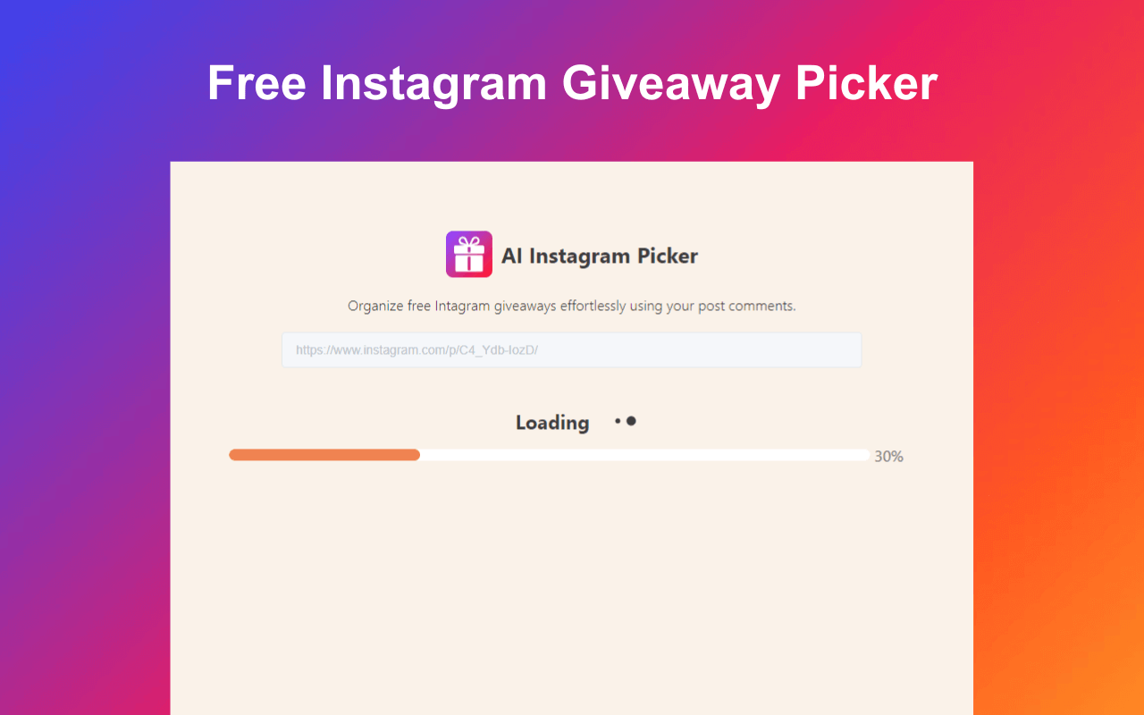 Instagram Comment Picker - EasyComment
