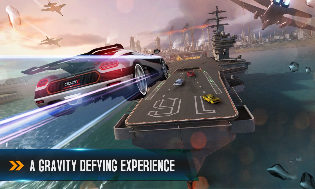 Screenshot: A gravity defying experience